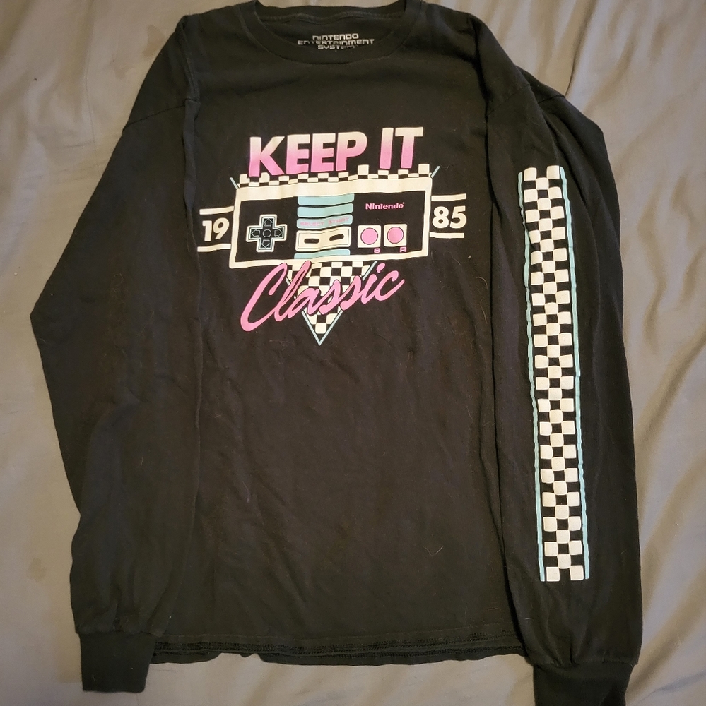 Nintendo long sleeve